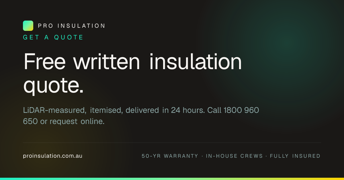 Contact · Get a Melbourne Insulation Quote · Pro Insulation Melbourne